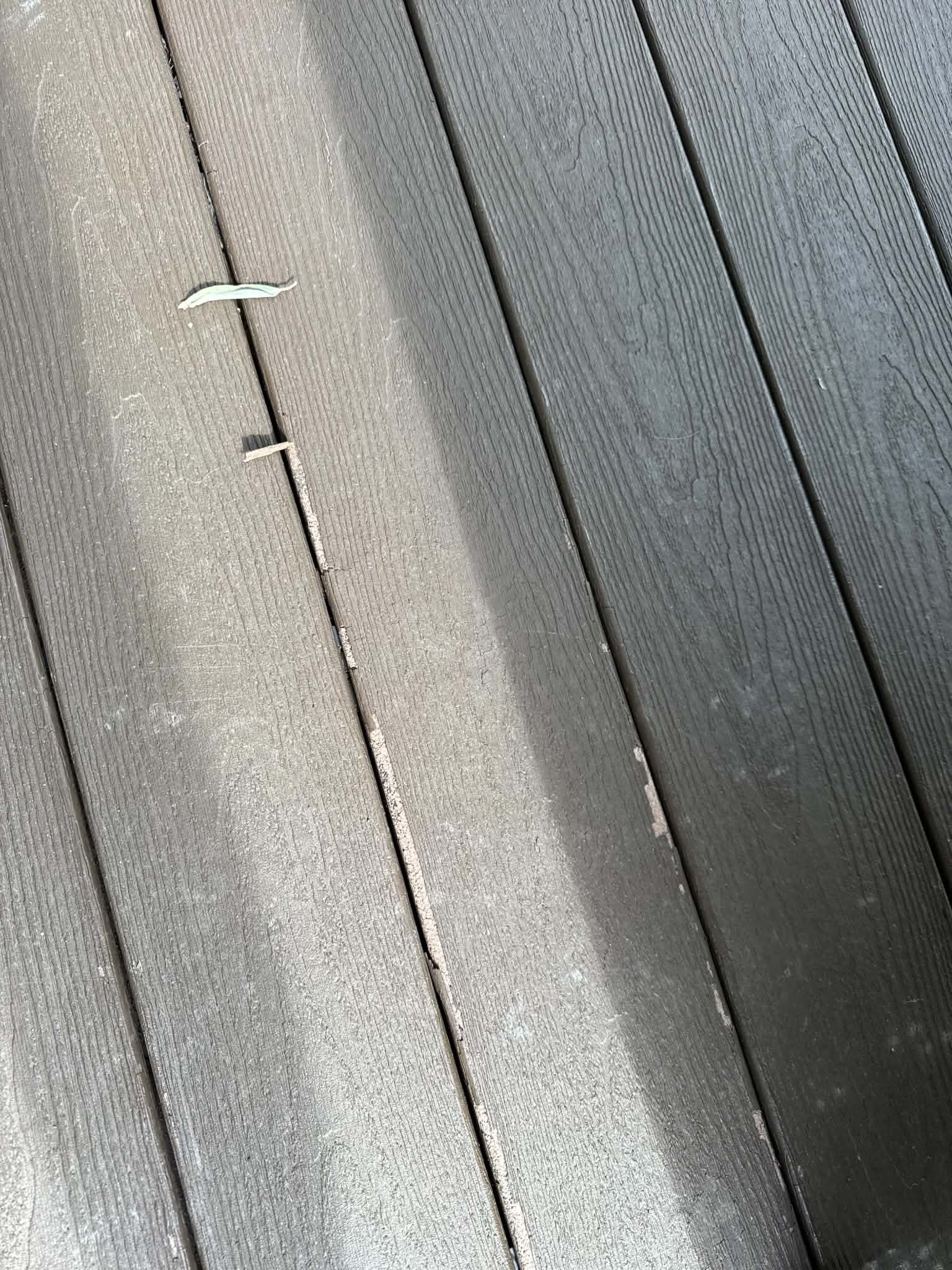 Planche de composite qui décolle